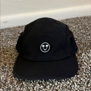 Kavu Black Palm Emblem Hat